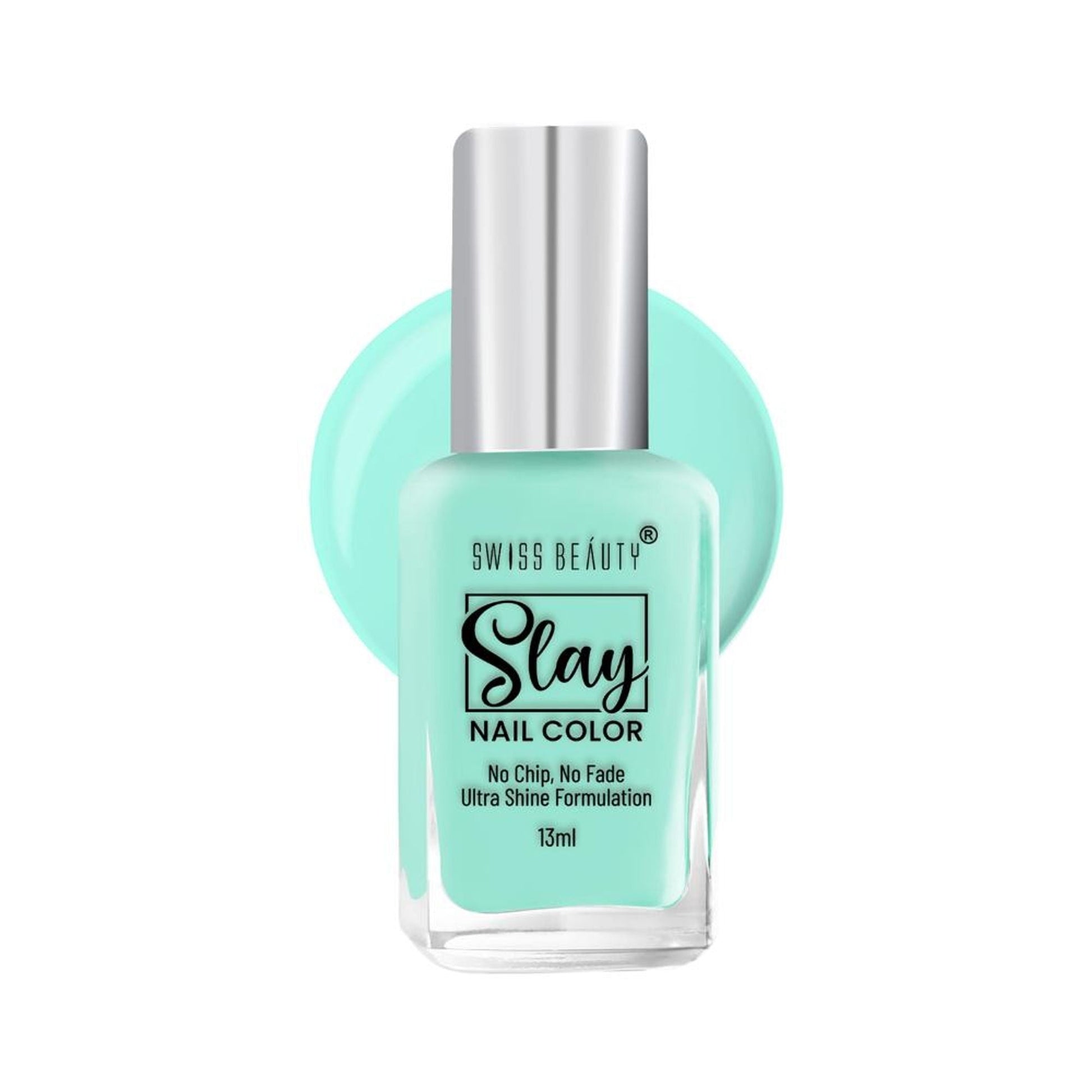 Swiss Beauty Slay Nail Color Ultra Shine Formulation - 10 Sunny