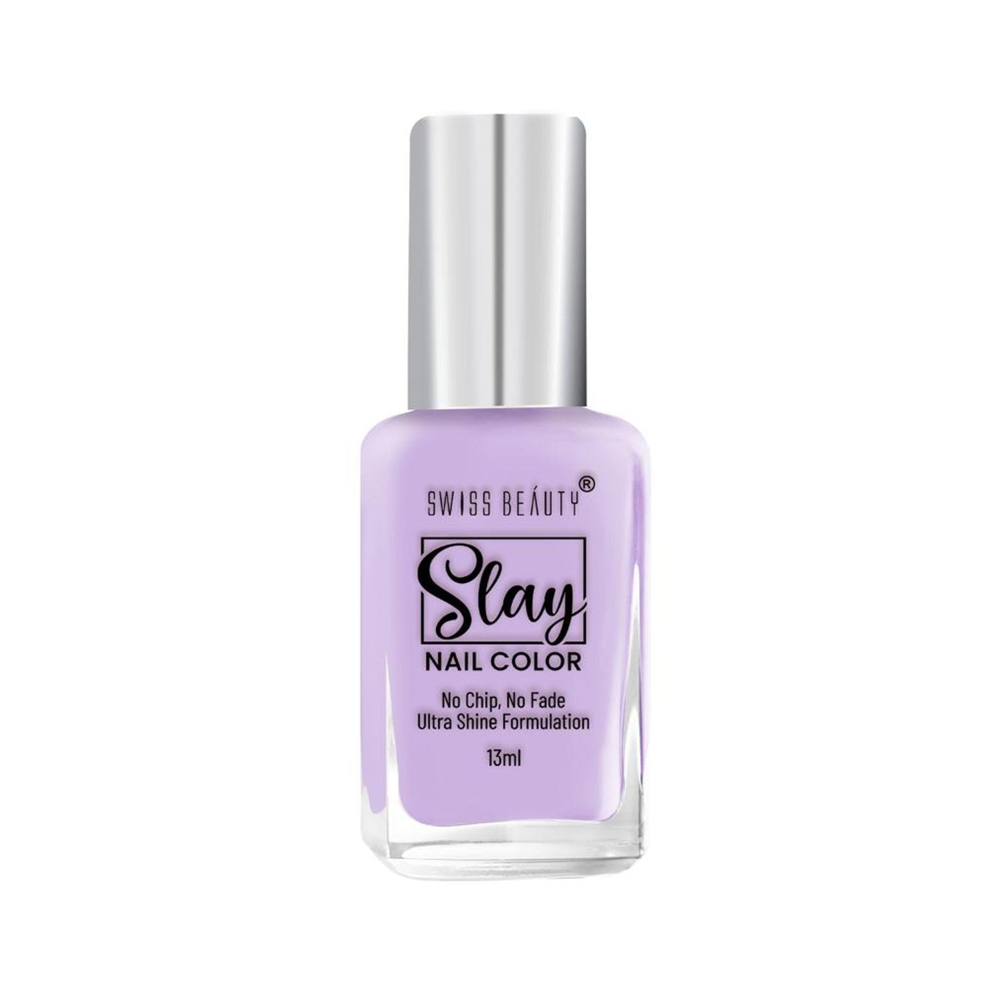 Swiss Beauty Slay Nail Color Ultra Shine Formulation - 16 Lavender