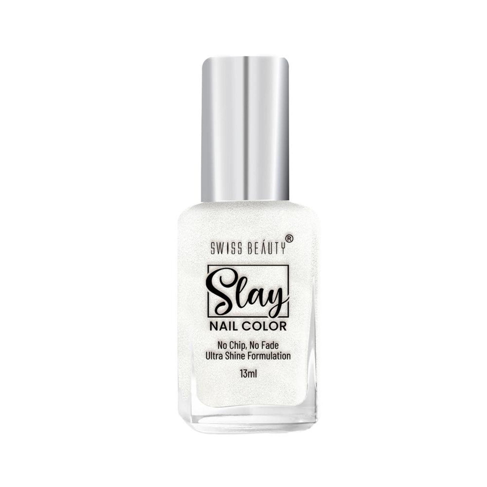 Swiss Beauty Slay Nail Color Ultra Shine Formulation - 54 Pearl