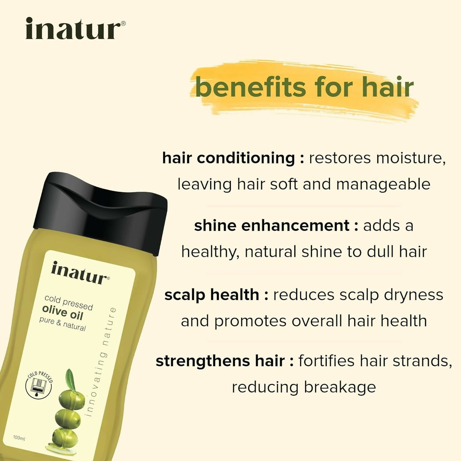 Inatur Cold Pressed Olive Oil 