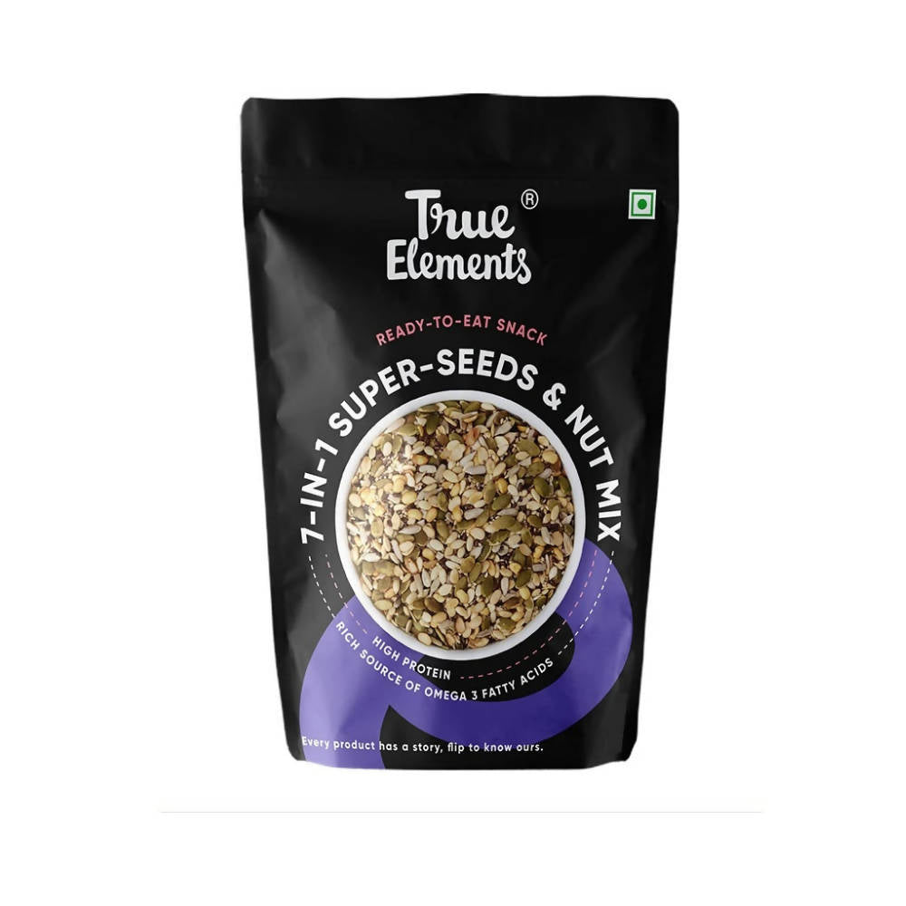 True Elements 7 in 1 Super Seeds & Nut Mix  Grab2Buy True Elements Grab2Buy