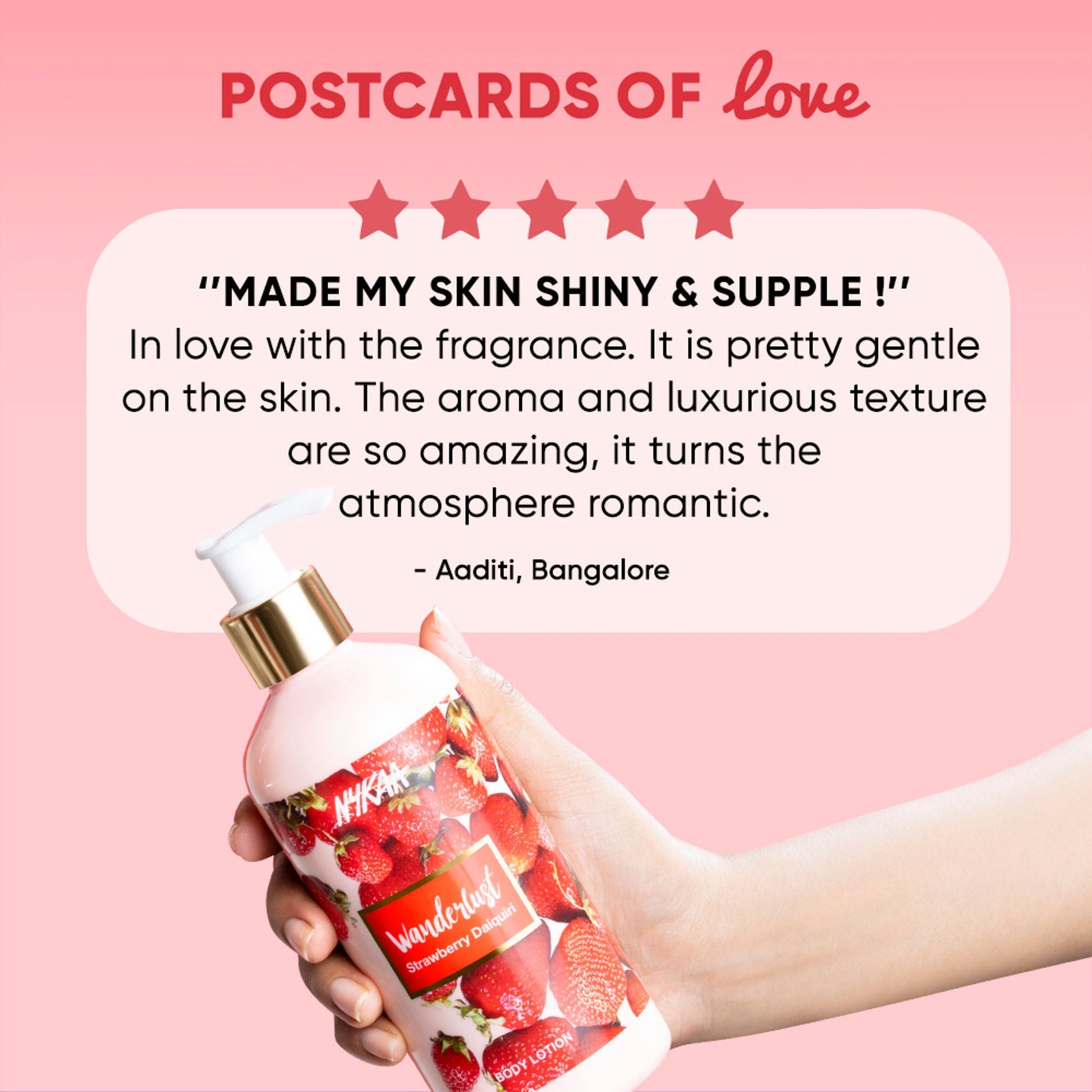 Wanderlust Moisturizing Body Lotion - Strawberry Daiquiri  Grab2Buy Wanderlust Grab2Buy