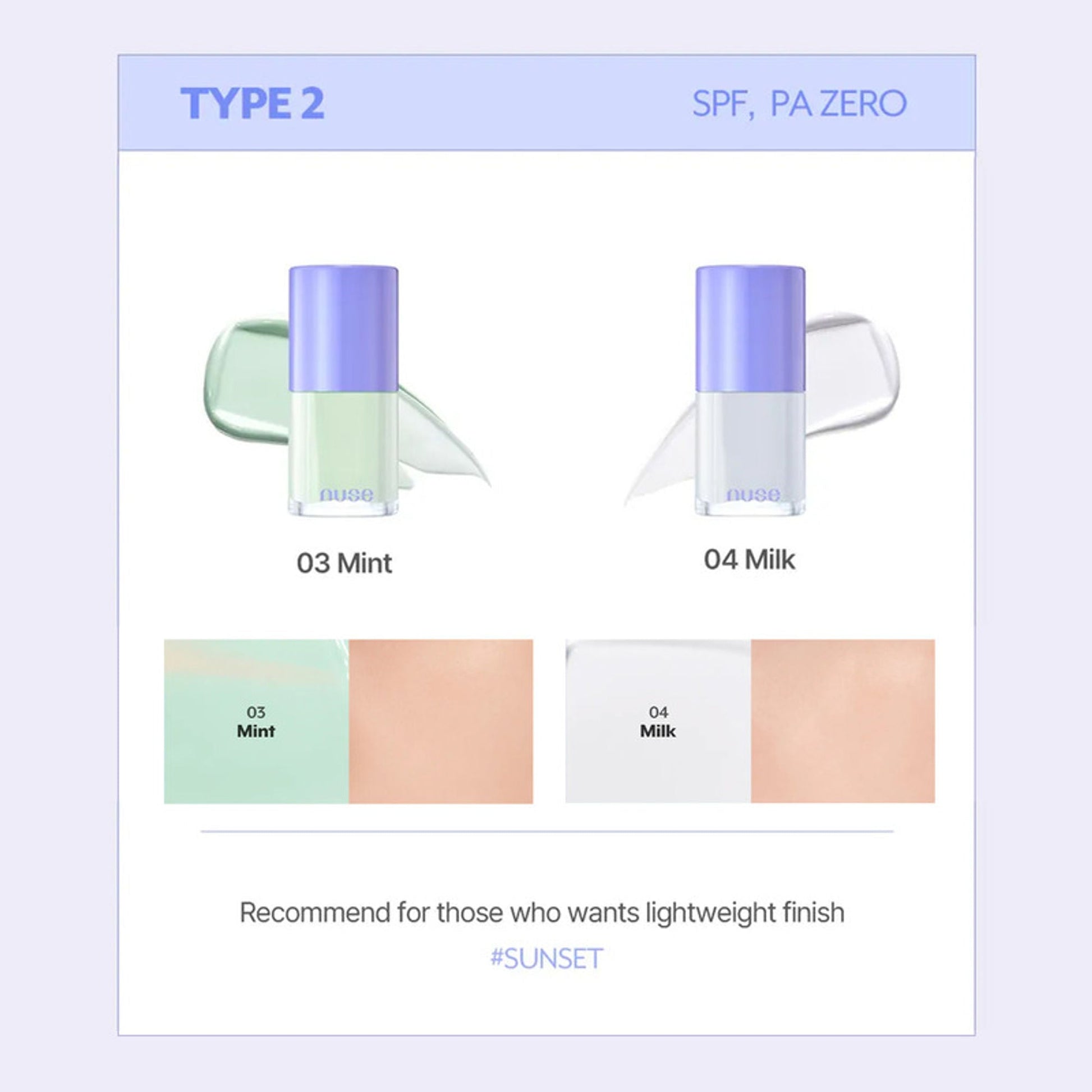 NUSE Care Tone-Up - Peach