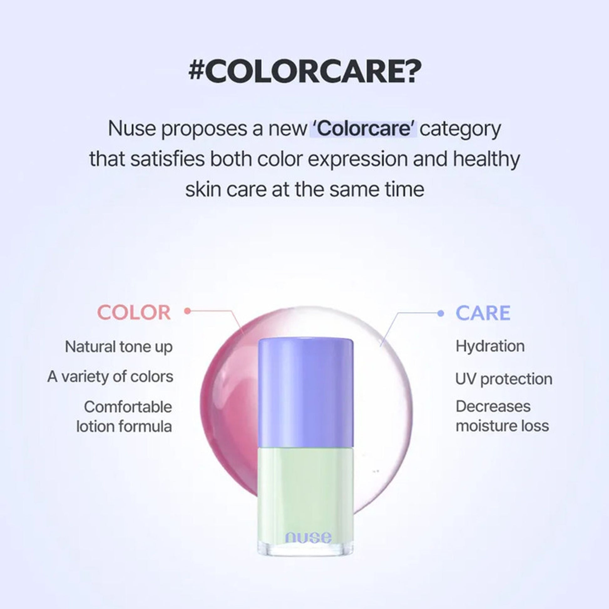 NUSE Care Tone-Up - Mint