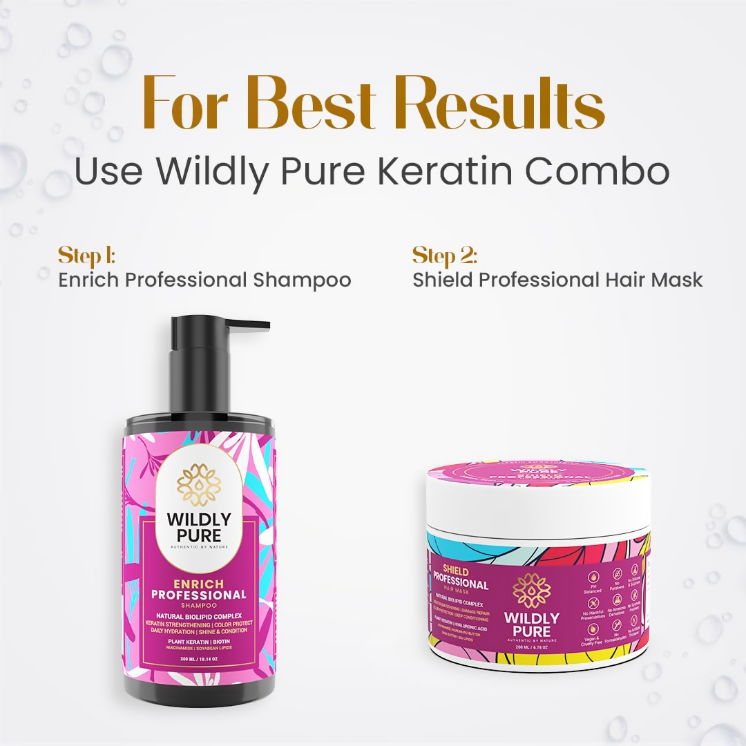 Wildly Pure Professional Keratin Colour Protect Shampoo  Grab2Buy Wildly Pure Grab2Buy