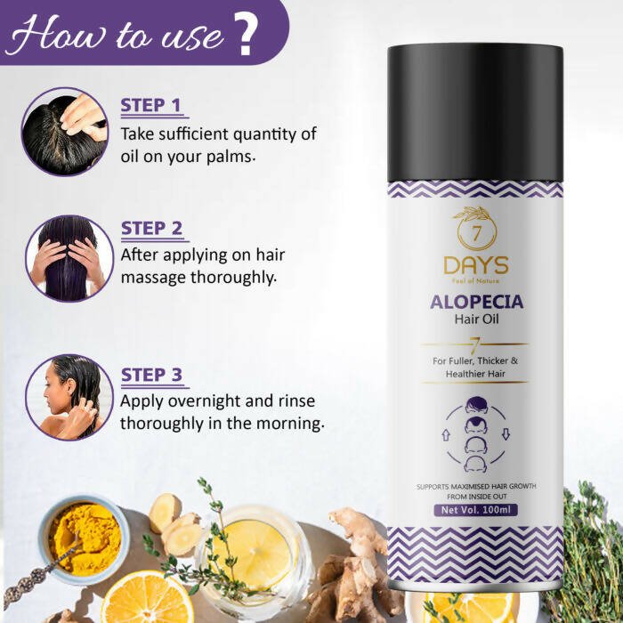 7 Days Alopecia Hair Oil 