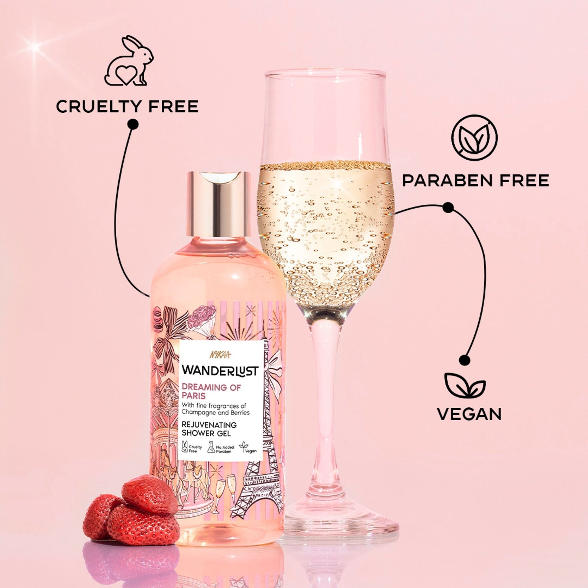Wanderlust Shower Gels - Dreaming-Of-Paris  Grab2Buy Wanderlust Grab2Buy