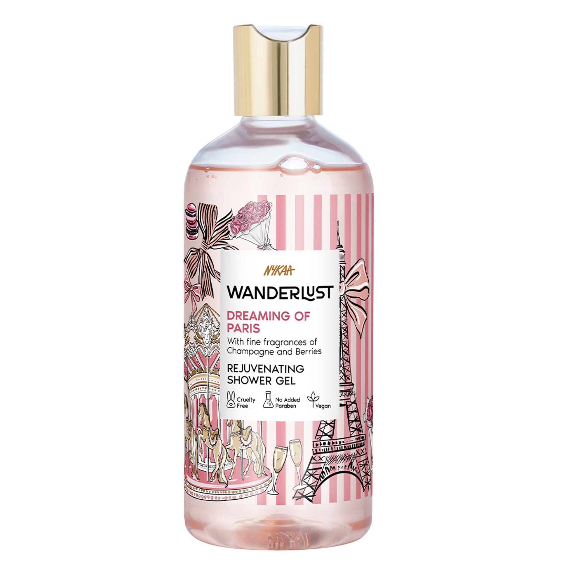 Wanderlust Shower Gels - Dreaming-Of-Paris  Grab2Buy Wanderlust Grab2Buy