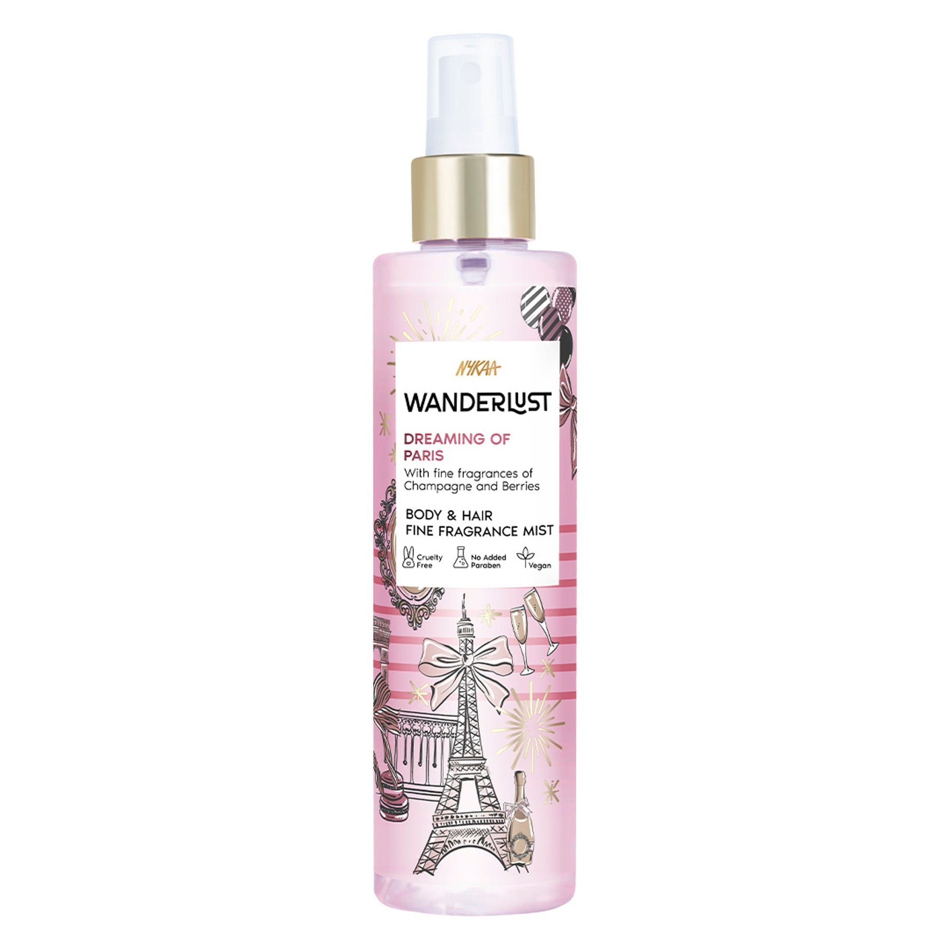 Wanderlust Fragrance Mist For Her - Dreaming-Of-Paris  Grab2Buy Wanderlust Grab2Buy
