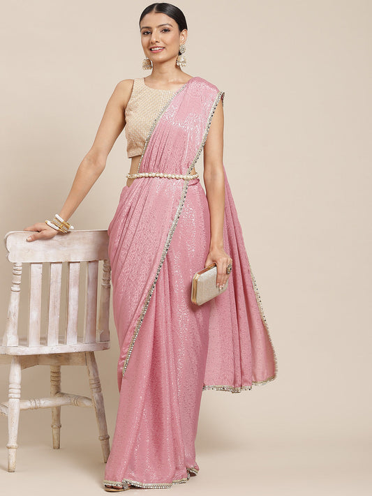 Tikhi Imli Pink Ethnic Motifs Print Grab2Buy 