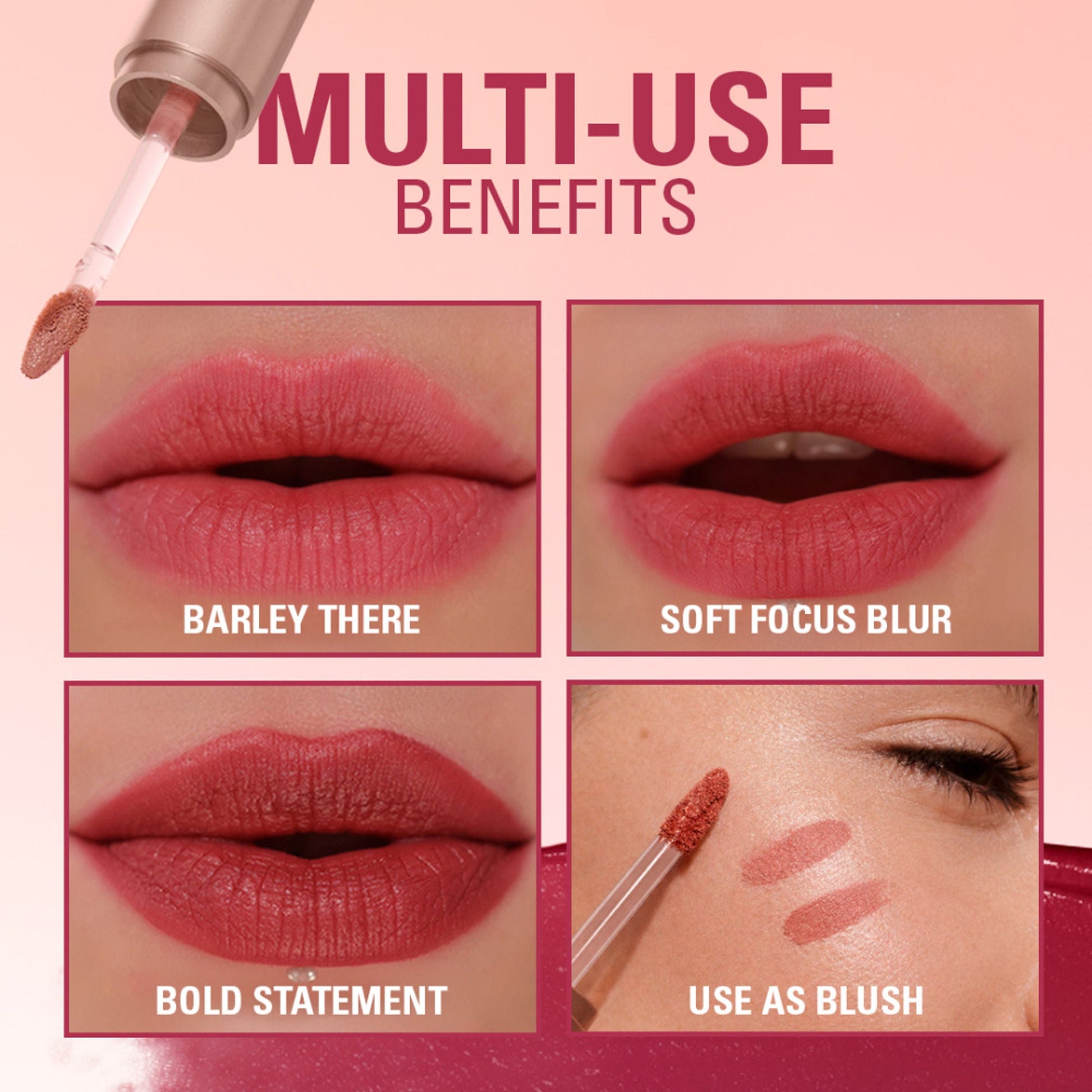 Makeup Revolution Air Blur Matte Liquid Lipstick - Dreamy