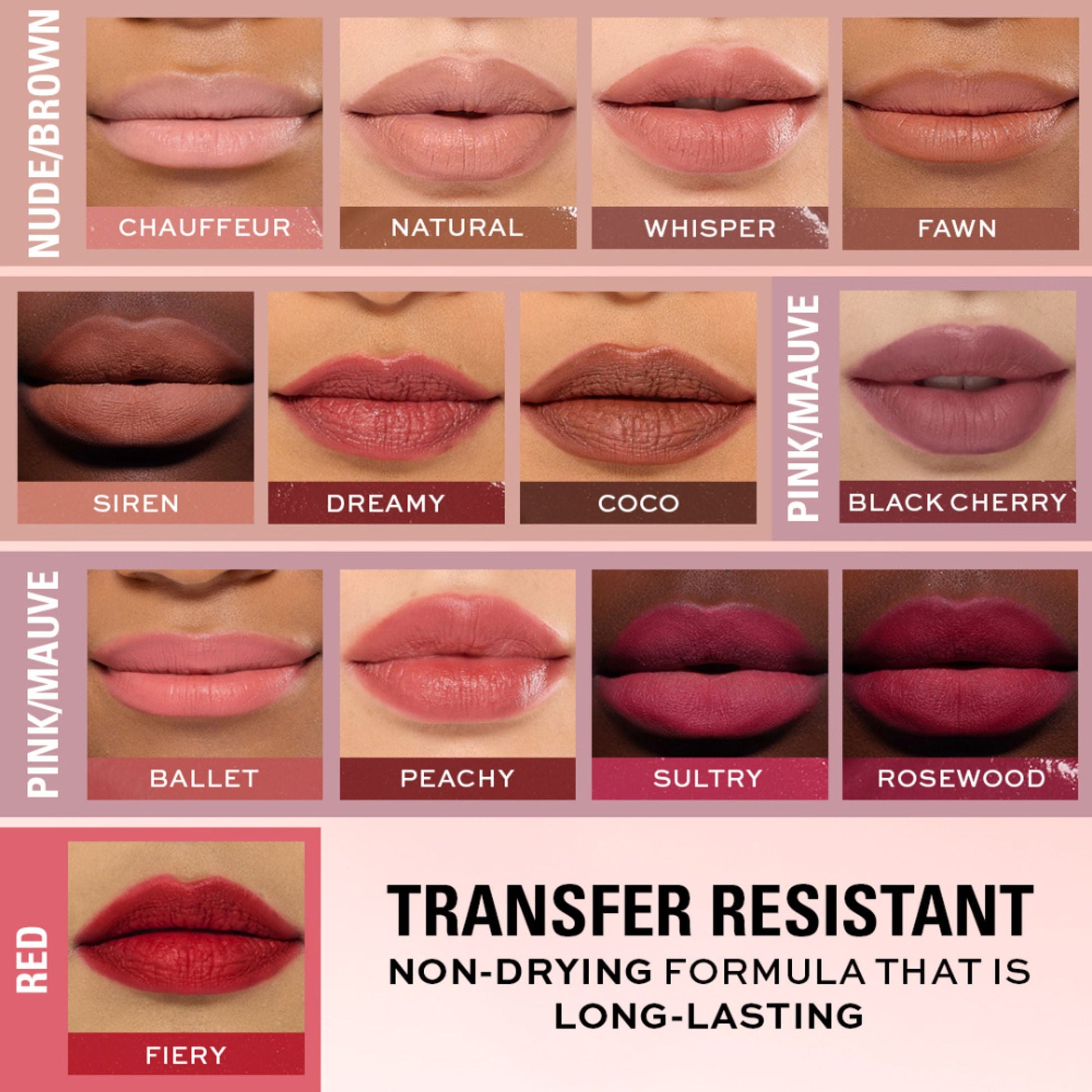 Makeup Revolution Air Blur Matte Liquid Lipstick - Siren