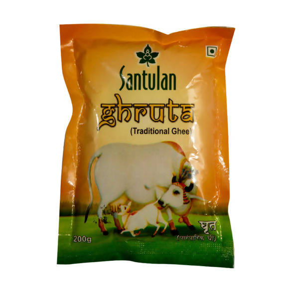 Santulan Ayurveda Ghruta Traditional Ghee | Pure organic Cow Ghee | Ghee from Vedic Bilona Method 