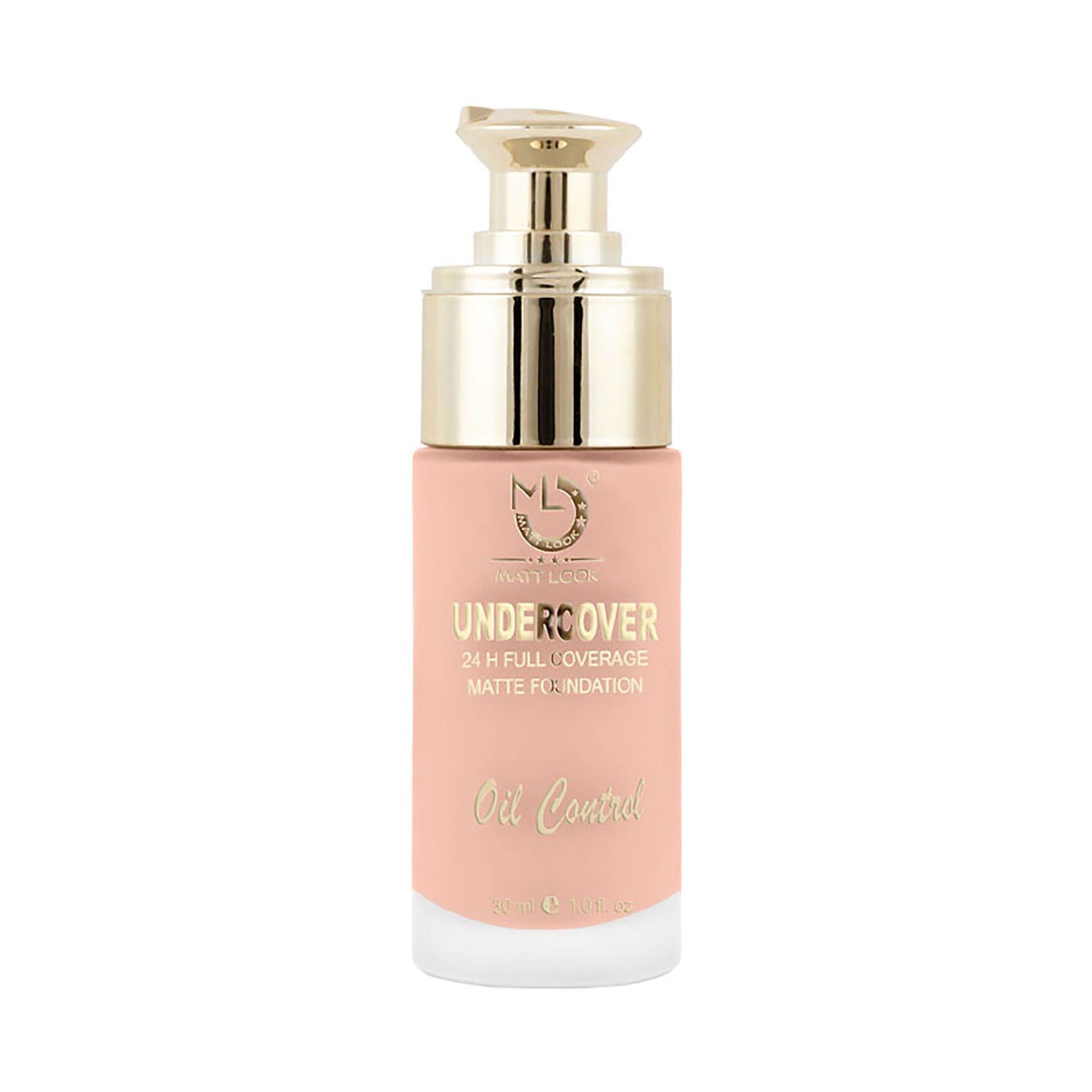 Matt Look Undercover 24Hr Full Coverage & Oil Control Matte Foundation - Beige 