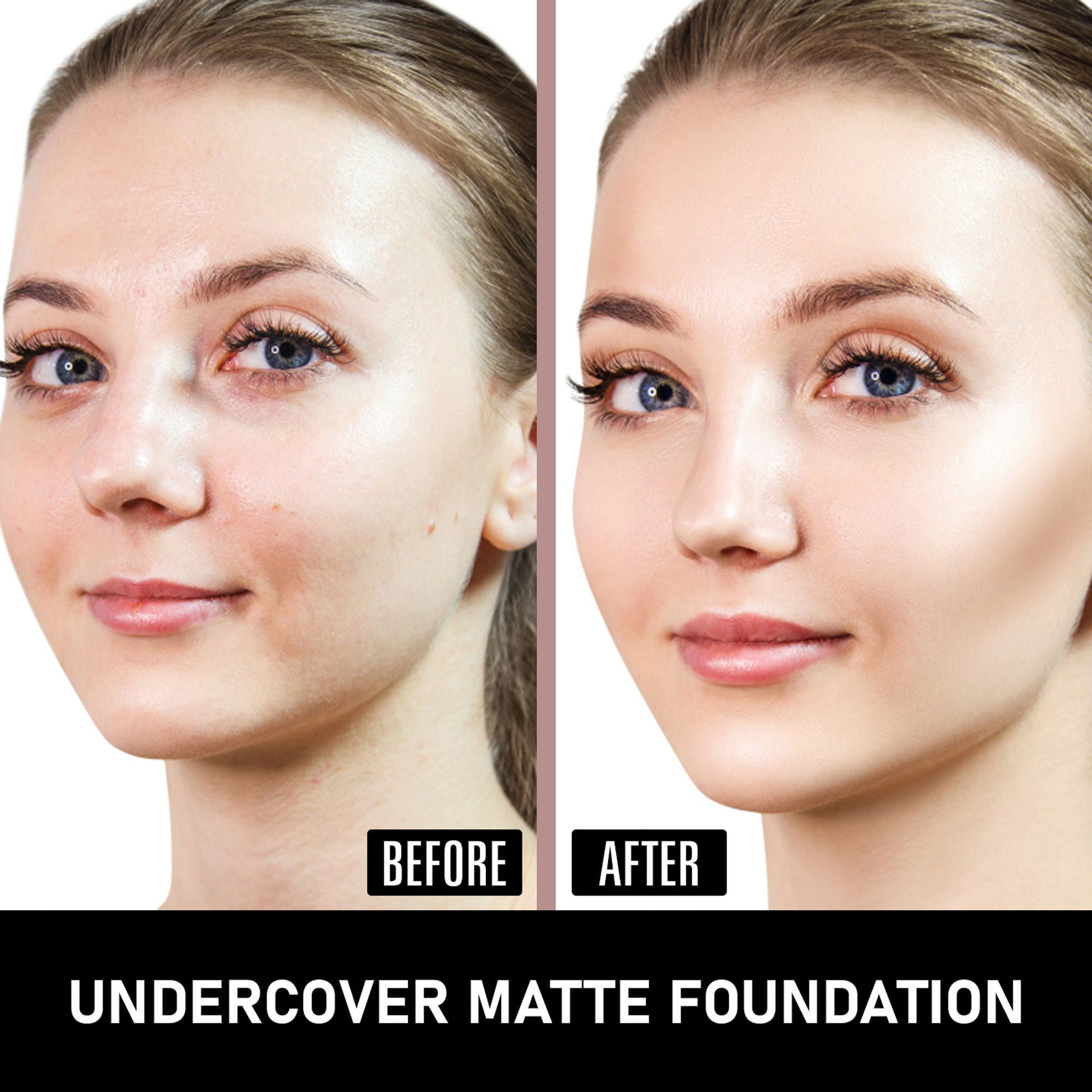 Matt Look Undercover 24Hr Full Coverage & Oil Control Matte Foundation - Beige 