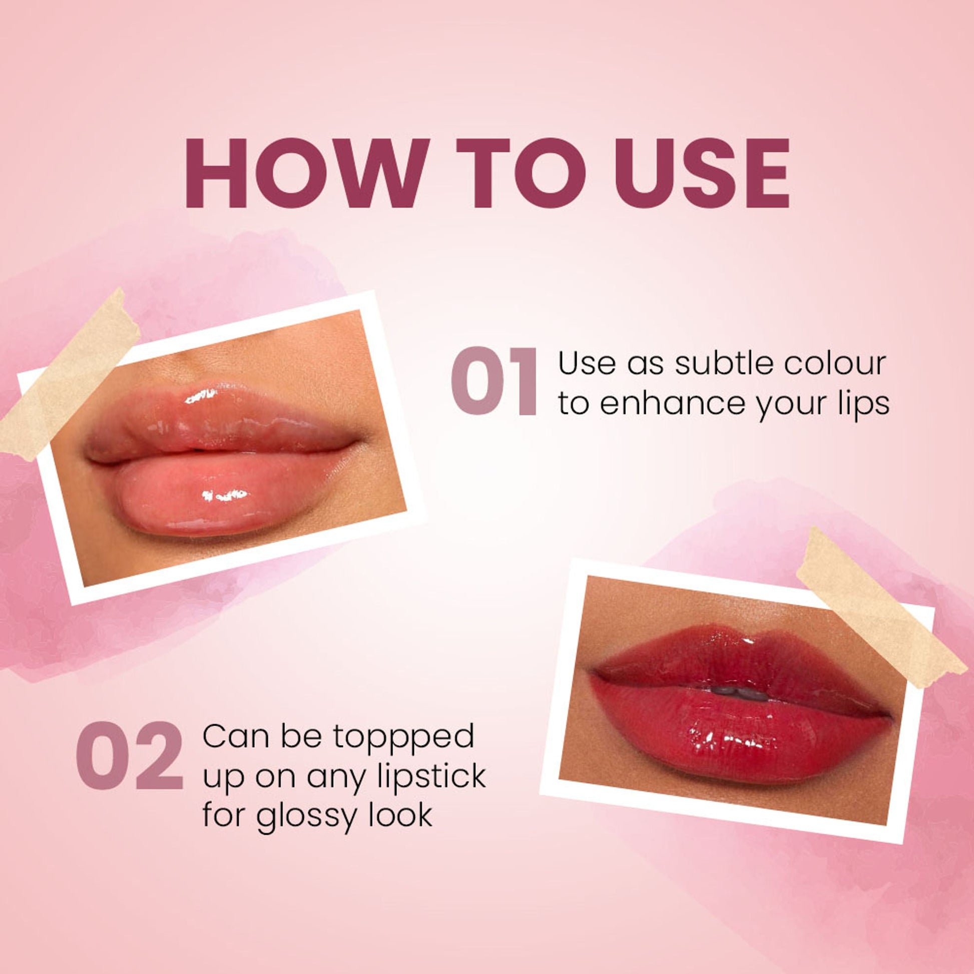 Shopaarel Little Flower Lip Gloss - Bubble