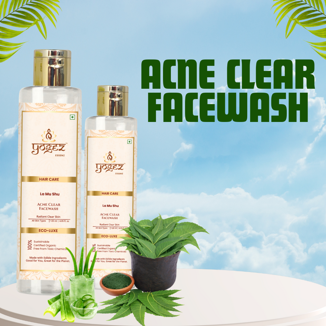 Yogez La Mu Shu Acne Clear Facewash  Grab2Buy Yogez Grab2Buy