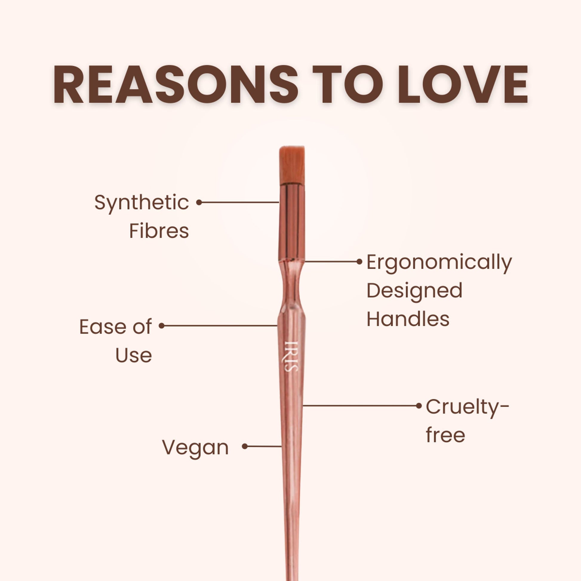 IRIS COSMETICS Luminous HD Spot Concealer Brush