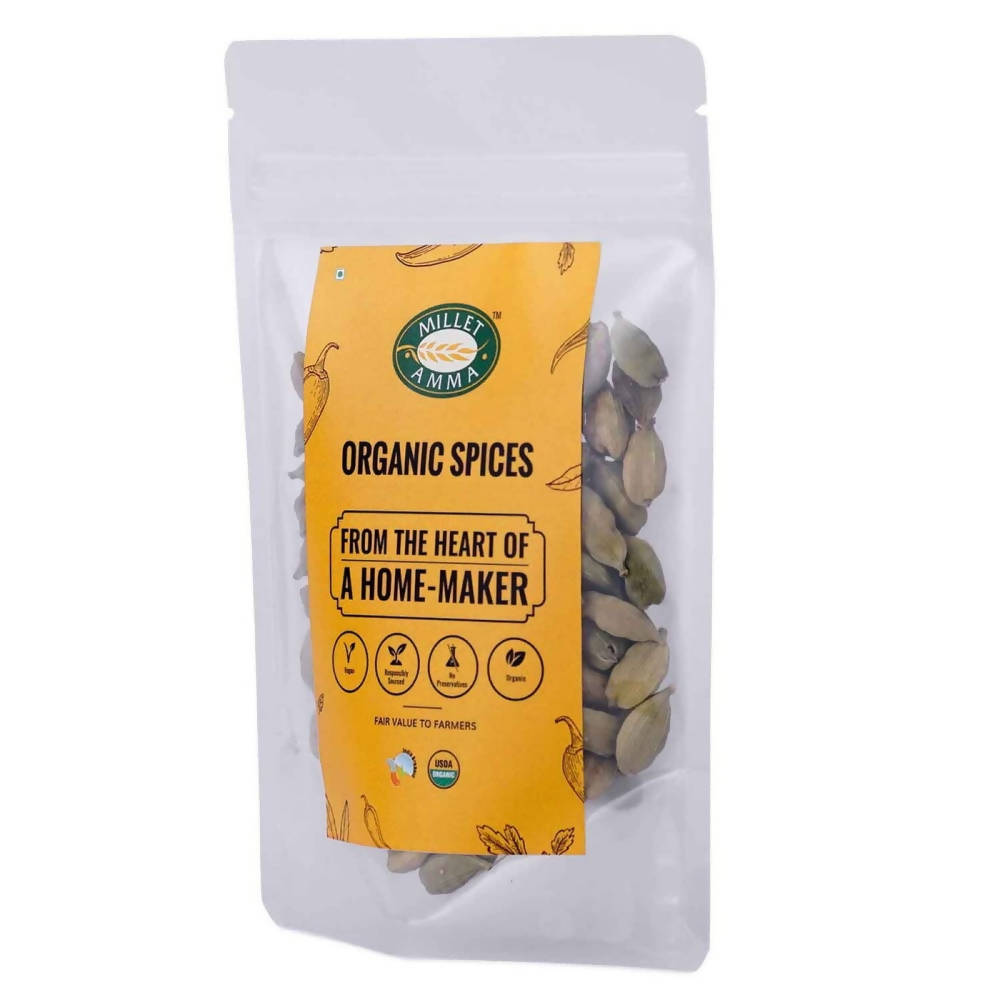 Millet Amma Organic Green Cardmon Elachi - Grab2buy