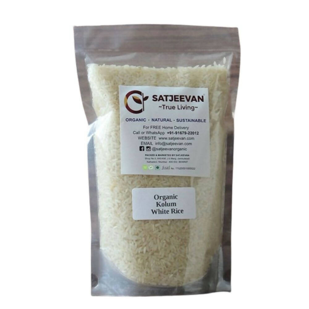 Satjeevan Organic Kolum White Rice 