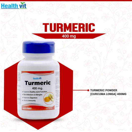 Healthvit Turmeric Capsules - Grab2buy