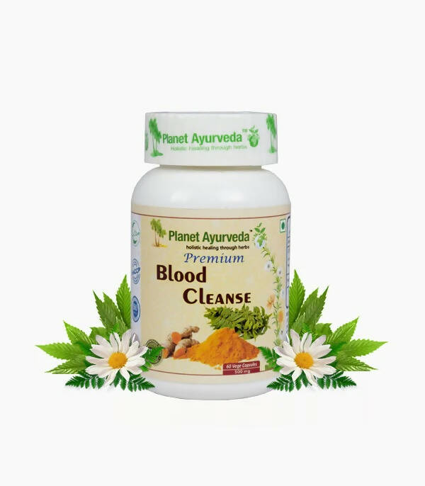 Planet Ayurveda Premium Blood Cleanse Capsules 