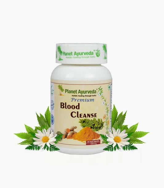Planet Ayurveda Premium Blood Cleanse Capsules 