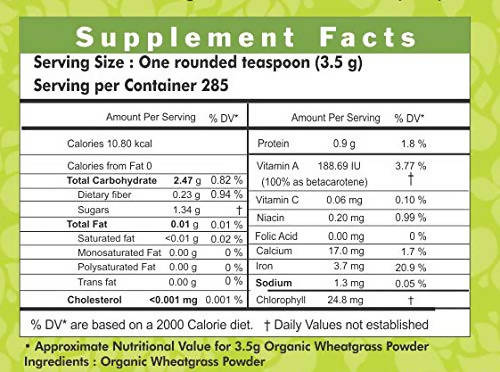 Ayurvedic Life Wheatgrass Powder 