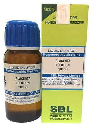SBL Homeopathy Placenta Dilution - Limited Time Offer Genie India