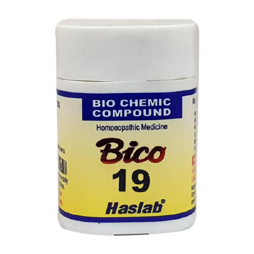 Haslab Homeopathy Bico 19 Biochemic Compound Tablets 