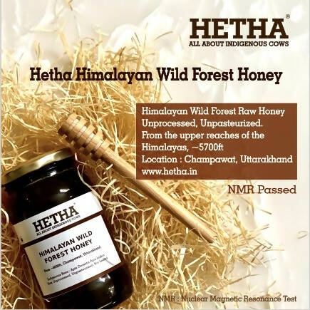 Hetha Pure Himalayan Wild Forest Raw Honey - NMR Passed | Unprocessed | Unpasteurized - Grab2buy