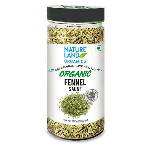 Nature Land Organics Fennel (Saunf) 