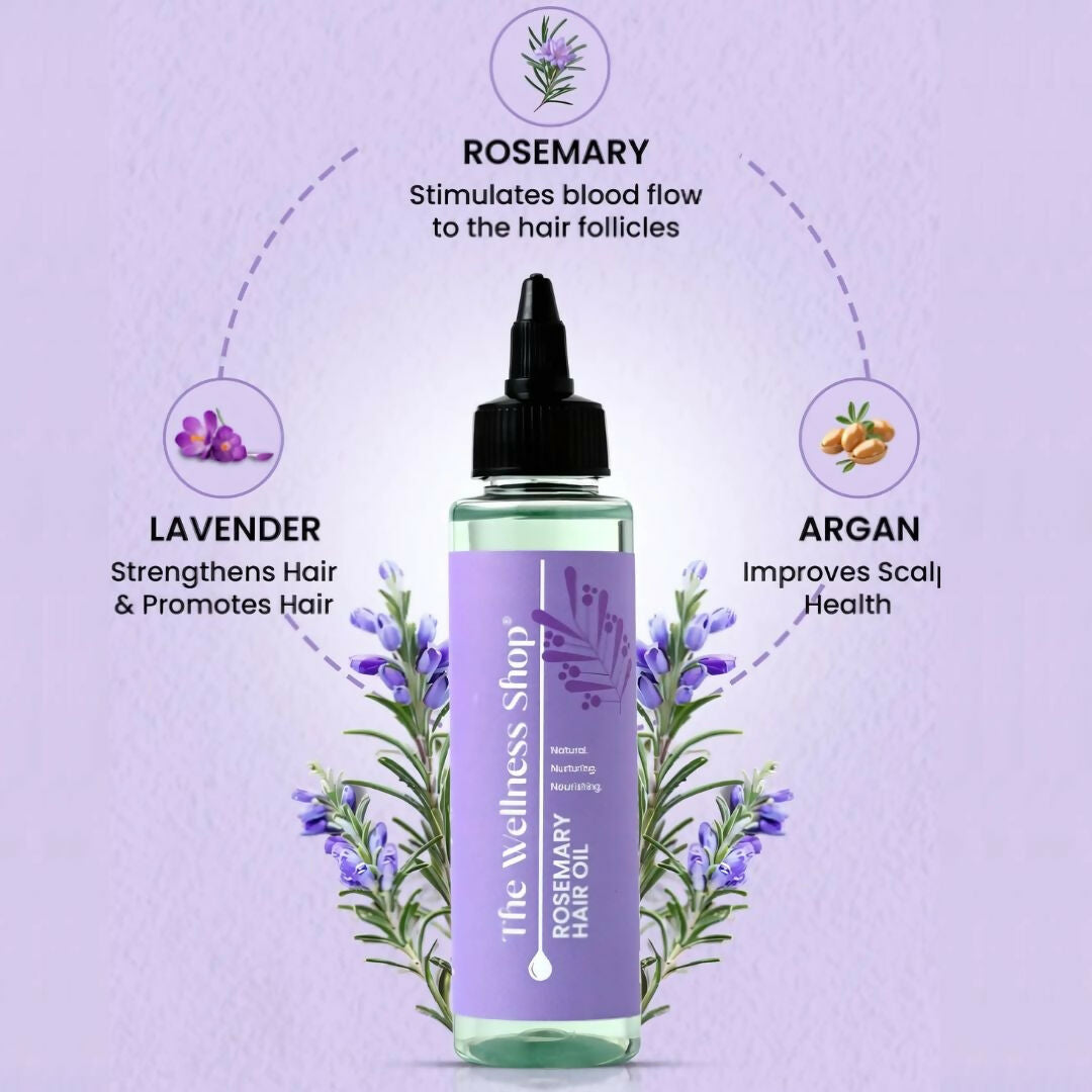 The Wellness Shop Rosemary Hair Oil  Grab2Buy The Wellness Shop Grab2Buy