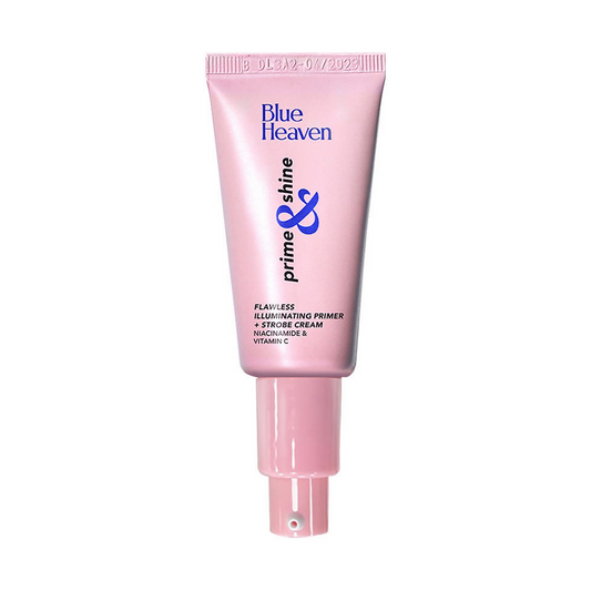Blue Heaven Prime & Shine Flawless Illuminating Primer & Strobe Cream - Golden Pink 