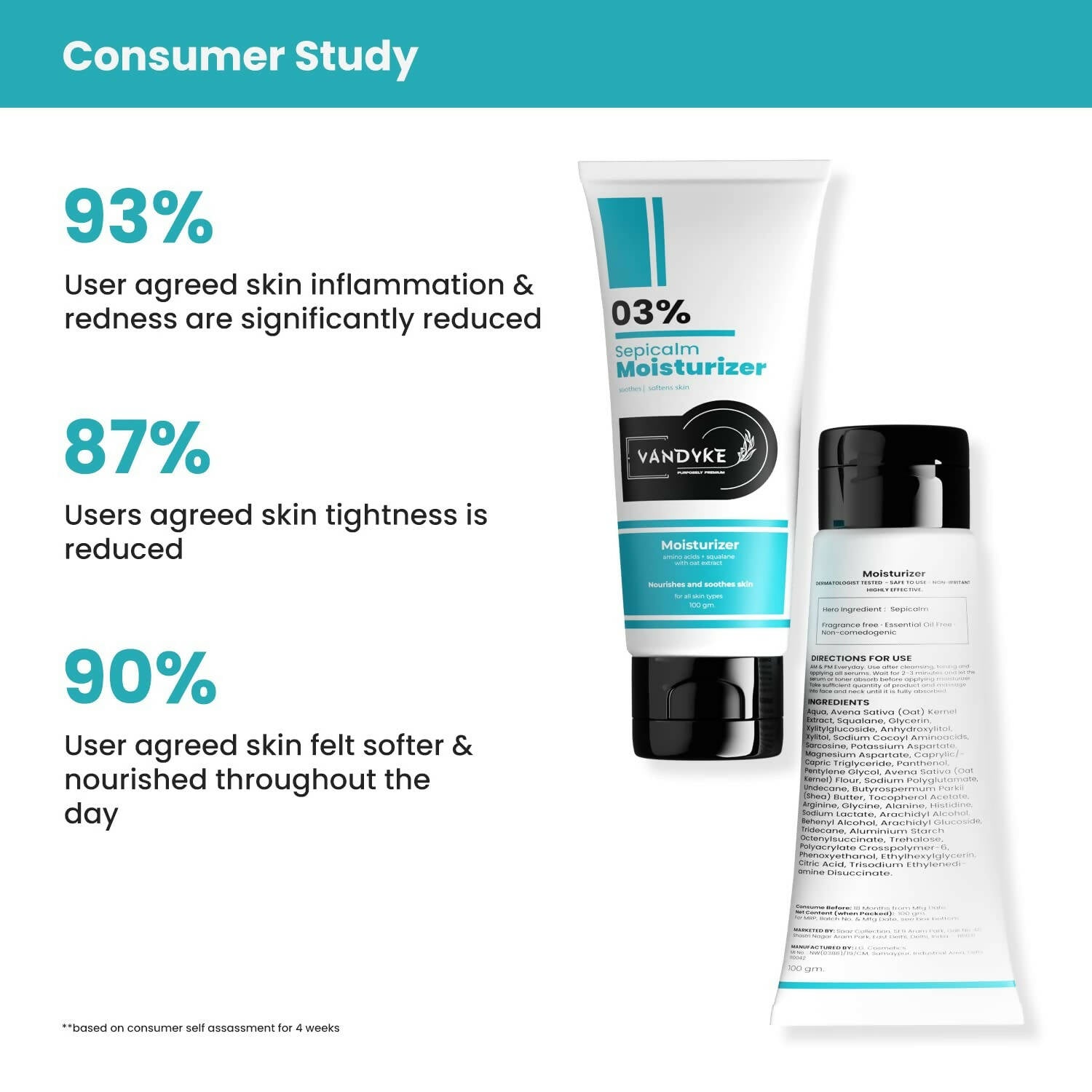 Vandyke Sepicalm 03% Moisturizer  Grab2Buy Vandyke Grab2Buy