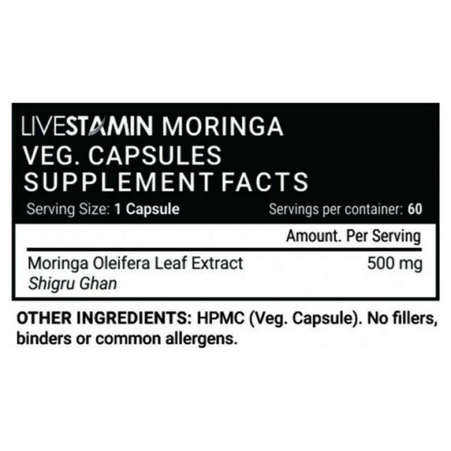 Livestamin Moringa Capsules - Grab2buy