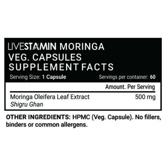 Livestamin Moringa Capsules - Grab2buy