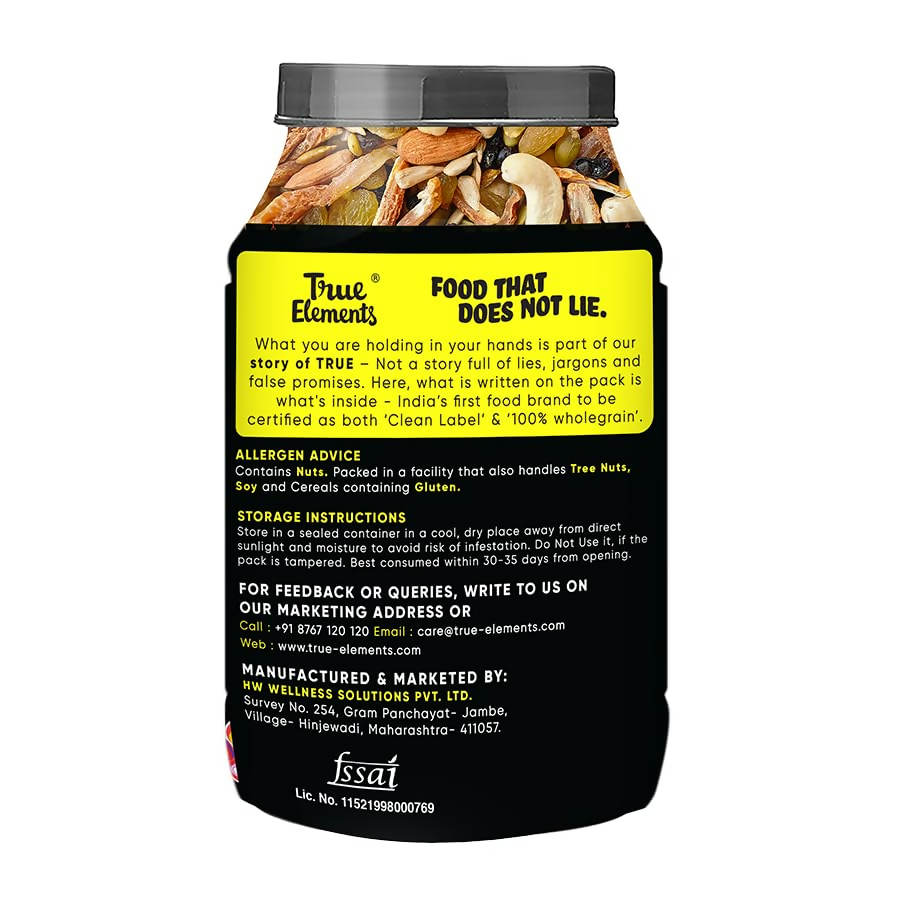 True Elements Panchmeva Dry Fruits Mix  Grab2Buy True Elements Grab2Buy