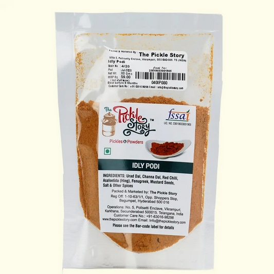 The Pickle Story Idly Powder 