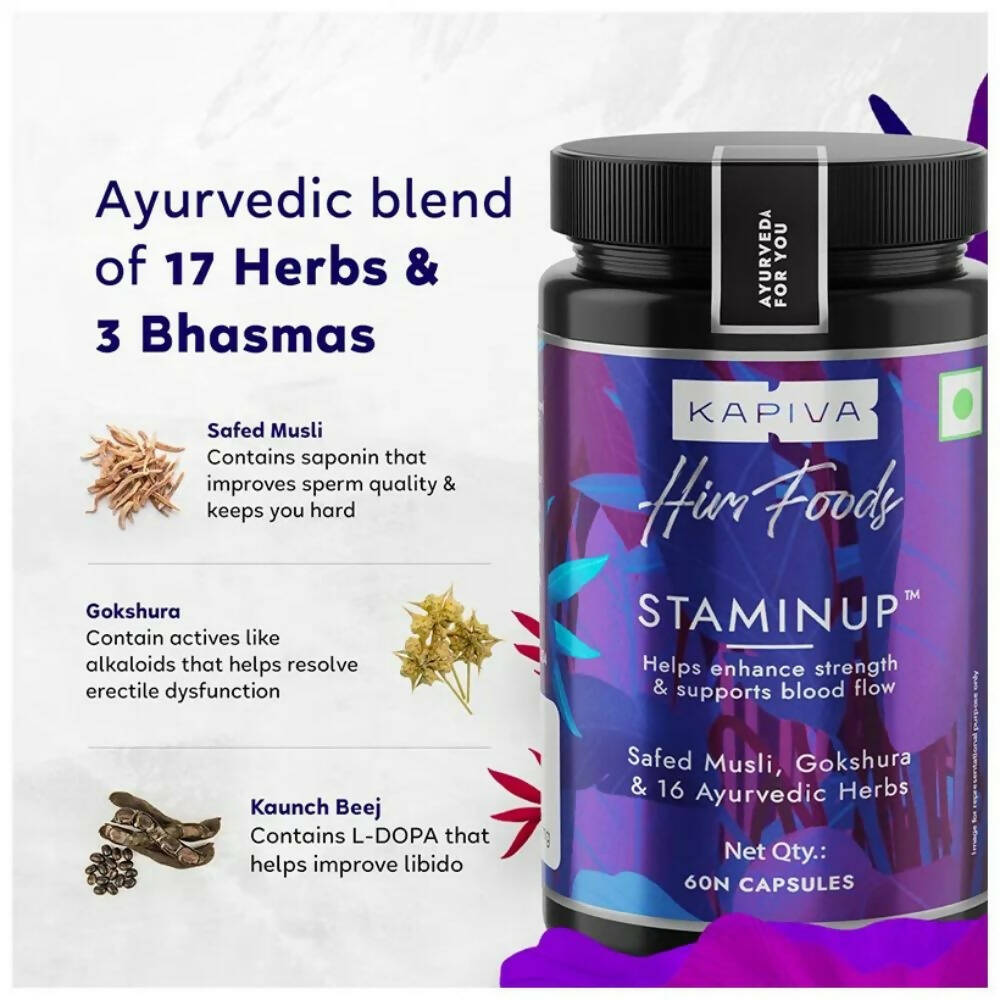 Kapiva Ayurveda Himfoods Staminup Capsules - Grab2buy
