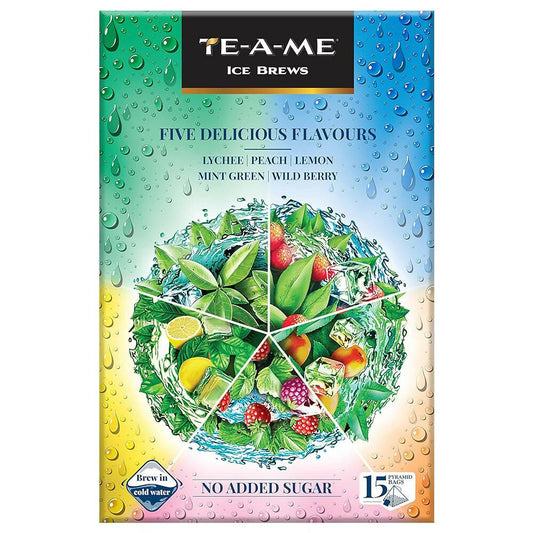 TE-A-ME Assorted Ice Infusion Tea Bags, 5 Delicious Flavor - Grab2buy