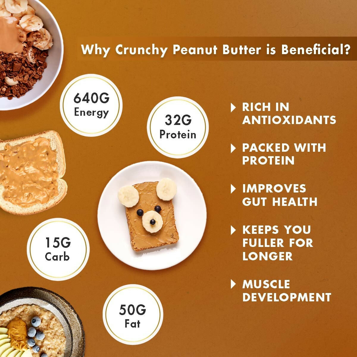 Sorich Organics All Natural Peanut Butter Crunchy 