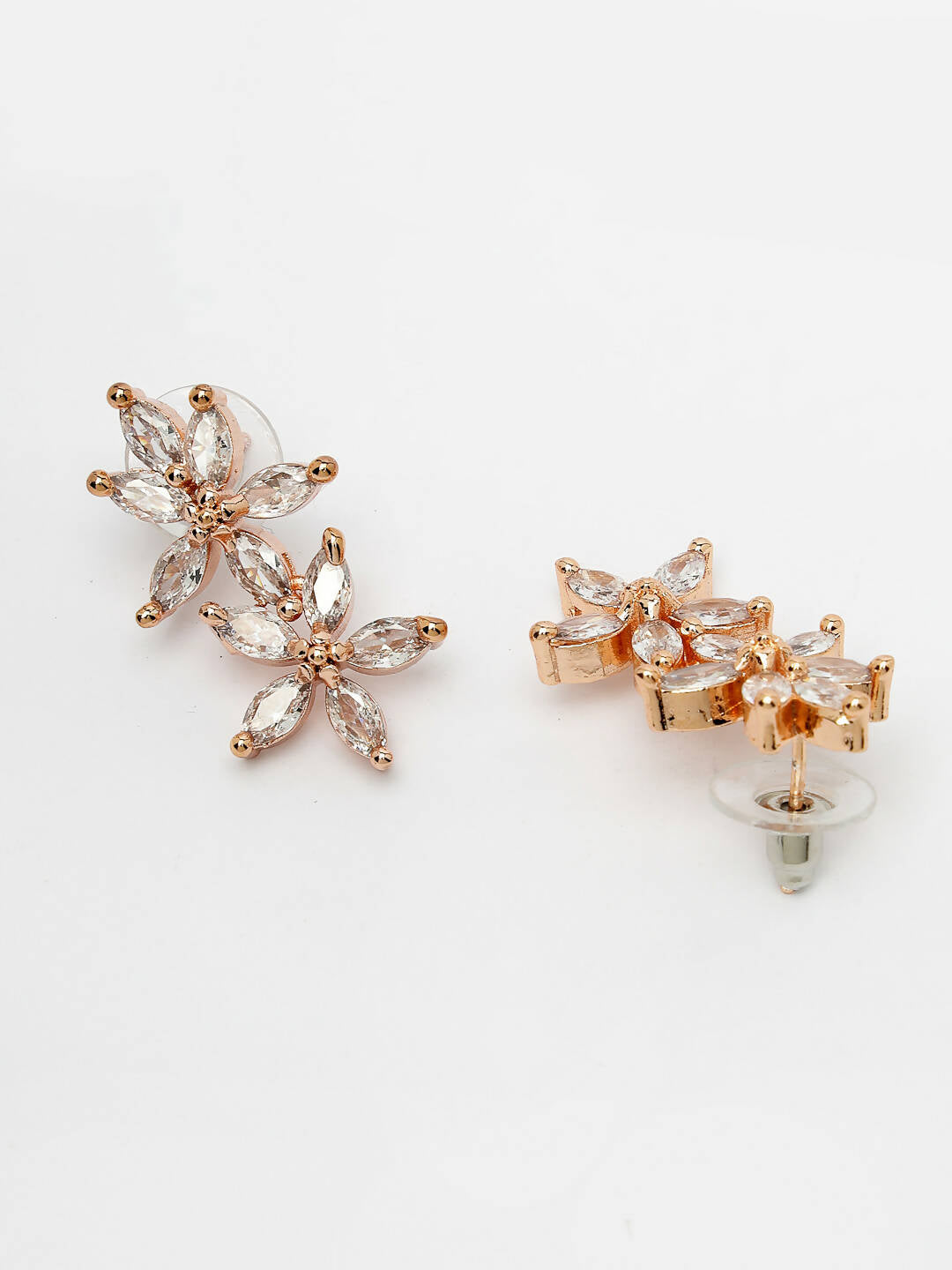 NVR Women Gold Plated Cz Stone Handcrafted Jewellery Set - Grab2buy