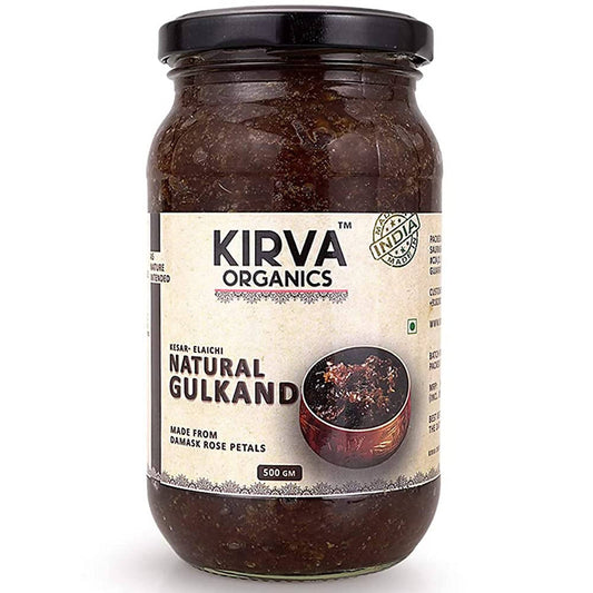 Kirva Organics Kesar Elaichi Natural Gulkand 