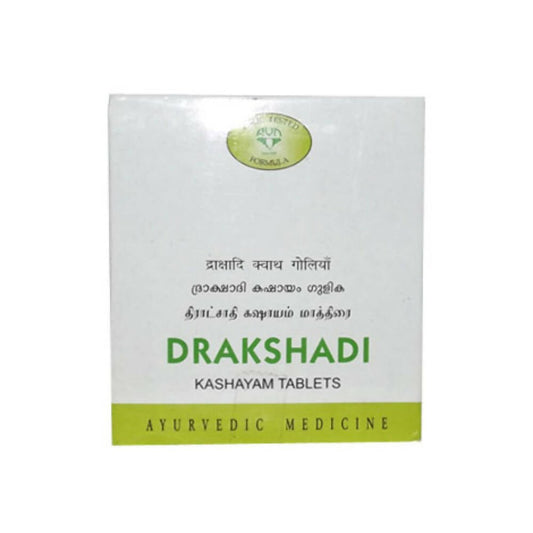 AVN Ayurveda Drakshadi Kashayam Tablets – Ayurvedic Digestive & Liver Support 