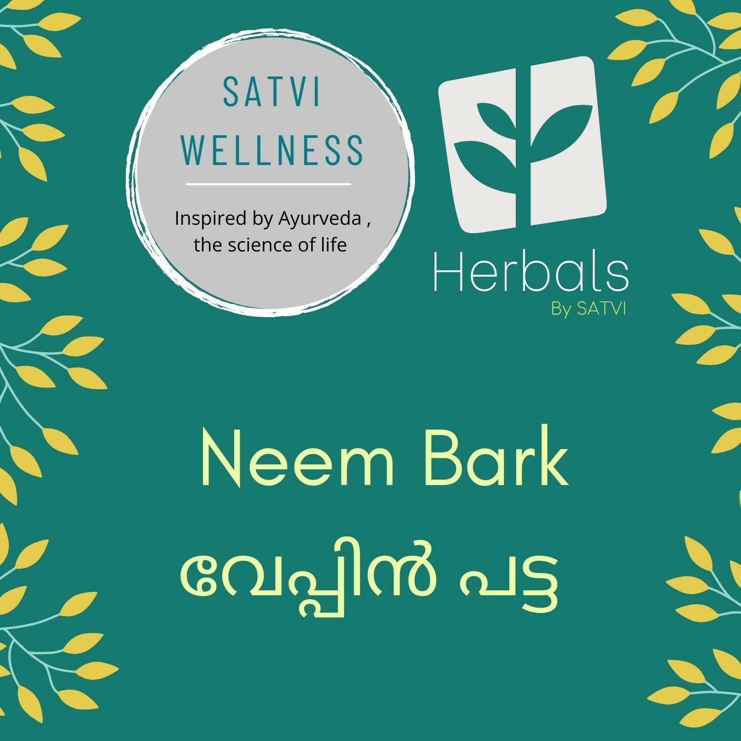 Satvi Wellness Neem Bark Powder 
