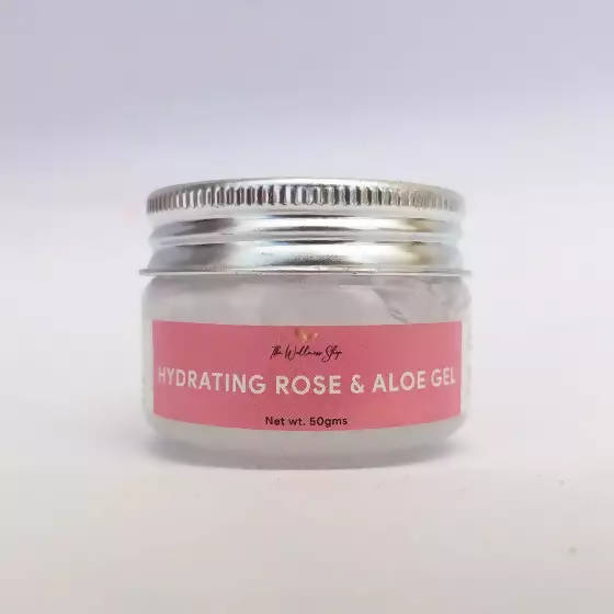 The Wellness Shop Hydrating Rose And Aloe Vera Face Gel  Grab2Buy The Wellness Shop Grab2Buy