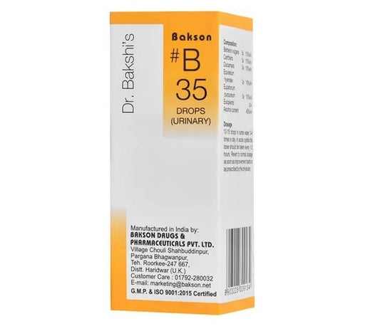 Bakson's Homeopathy B35 Drops 