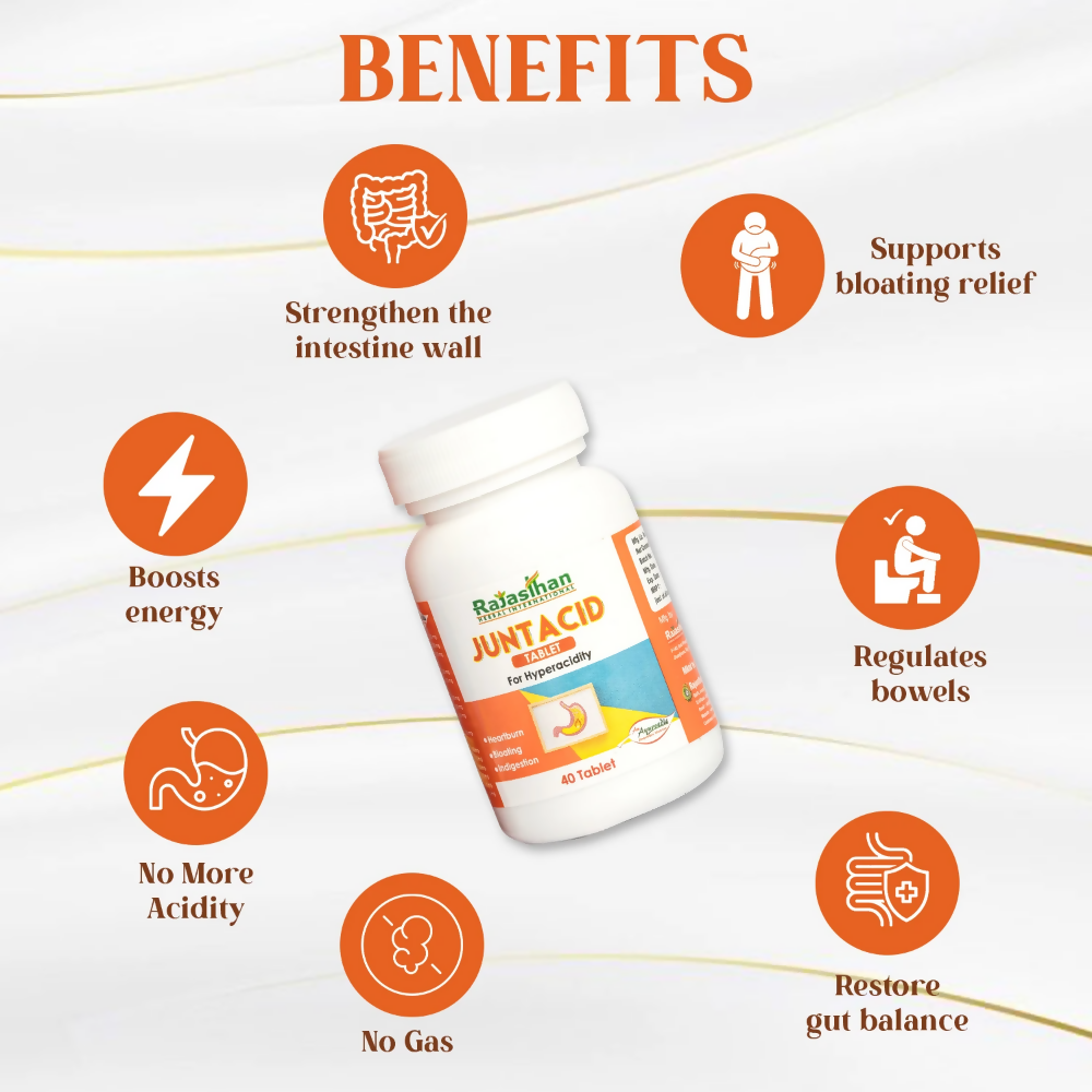 Rajasthan Herbals Junt Acid Tablets 