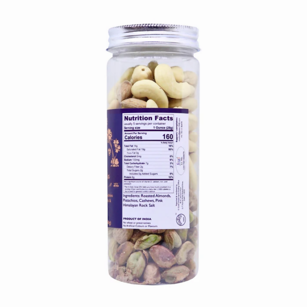 Tassyam Organics Premium Salted Nut Mix